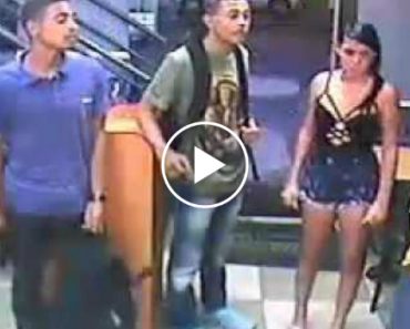 Ninguém Consegue Ser Mais Calmo Do Que Este Homem De T-Shirt Amarela Durante Um Assalto!