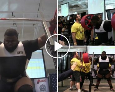 Ray Williams Faz Agachamento Com 456kg e Bateu o Recorde Mundial
