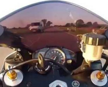 VIDEO: Motociclista Acelera Até Aos 220km/h e Tem o Susto Da Sua Vida