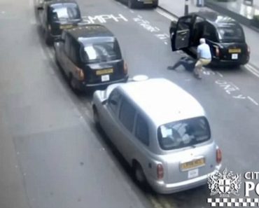 VIDEO: Imagens De Vídeo Vigilância Mostram Momento Em Que Taxista Que Deixa Cliente Inconsciente Na Rua