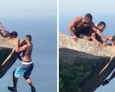 VIDEO: Homem Pendura-se Na Extremidade De Elevada Montanha Para Tirar Foto e Passa Por Grande Sufoco VIDEO: Homem Pendura-se Na Extremidade De Elevada Montanha Para Tirar Foto e Passa Por Grande Sufoco