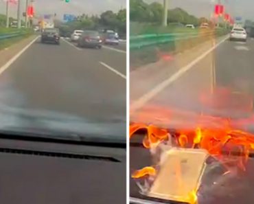 iPhone Explode No Tablier De Carro Em Andamento