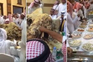 VIDEO: Como São Servidos Os Banquetes Na Arábia Saudita