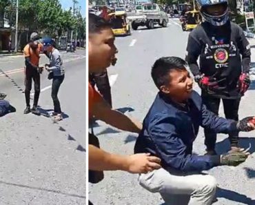 VIDEO: Homem Finge Estar Morto Em Falso Acidente De Moto Para Pedir Namorada Em Casamento