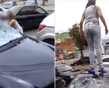 VIDEO: Mulher Traída e Desesperada Destrói Carro Do Marido VIDEO: Mulher Traída e Desesperada Destrói Carro Do Marido