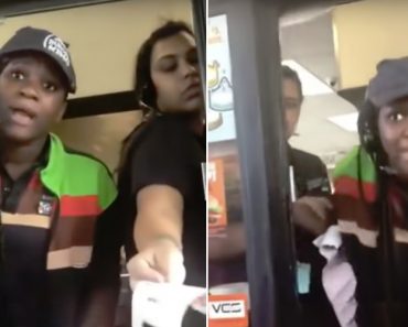 VIDEO: Empregada De Burger King Insulta e Ameaça Clientes Que Pediram Devolução
