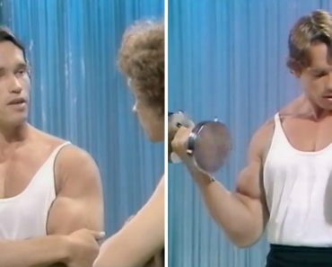 Um Jovem Chamado Arnold Schwarzenegger a Ensinar Como Se Criam Músculos