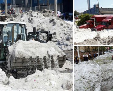 Após Vaga De Calor Tempestade Cobre Guadalajara De Gelo Após Vaga De Calor Tempestade Cobre Guadalajara De Gelo