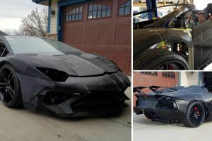 Pai e Filho Constroem Lamborghini Aventador Em Casa Com Uma Impressora 3D