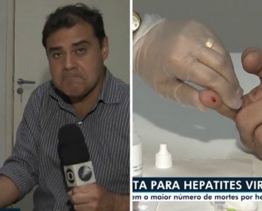 Jornalista Segura As Lágrimas Ao Fazer Exame De Sangue Durante Reportagem Jornalista Segura As Lágrimas Ao Fazer Exame De Sangue Durante Reportagem