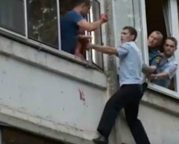 Polícia Salva Criança De 5 Anos De Homem Que Ameaçava Atirá-la Pela Janela Polícia Salva Criança De 5 Anos De Homem Que Ameaçava Atirá-la Pela Janela
