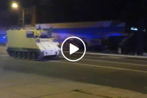 Soldado Rouba Veículo Blindado e Acaba Perseguido Pela Polícia