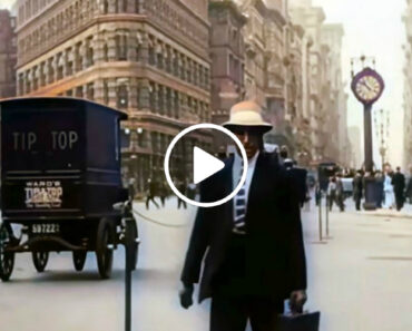 Imagens Coloridas a 4K Do Dia a Dia Na Cidade De Nova York Em 1911