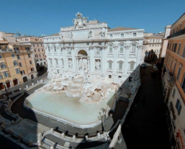 VIDEO: Fontana Di Trevi Como Nunca a Viu… é De Tirar o Fôlego