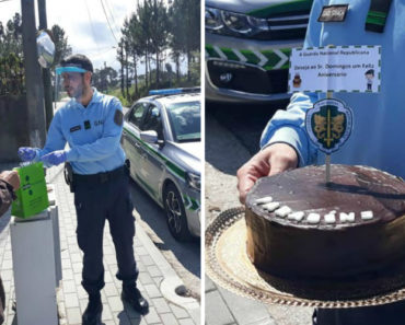 GNR Entrega Remédios a Idoso e Leva Bolo Surpresa No Dia Do Seu 85º Aniversário GNR Entrega Remédios a Idoso e Leva Bolo Surpresa No Dia Do Seu 85º Aniversário