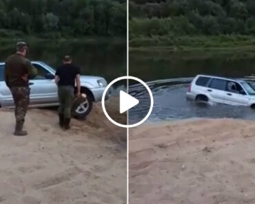 Tentaram Tirar o Carro Da Areia… Mas “Escolheram” o Lado Errado