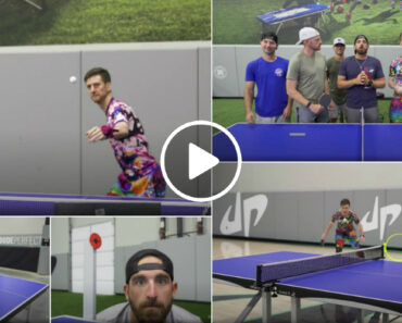 Truques Impossíveis De Ping Pong Com Selo De Qualidade Dos “Dude Perfect”