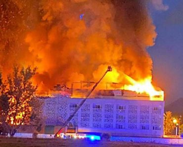 VIDEO: Incêndio Em Hotel Fez Um Morto, Hóspedes Fugiram Pela Varanda