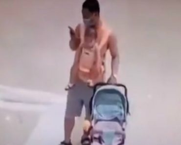 VIDEO: Pai Tem “Bloqueio Mental” e Pensa Ter Perdido o Bebé Que Está No Próprio Peito