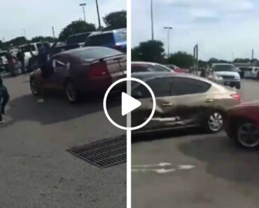 Discussão Em Parque De Estacionamento Acaba Em Sessão De Carrinhos De Choque