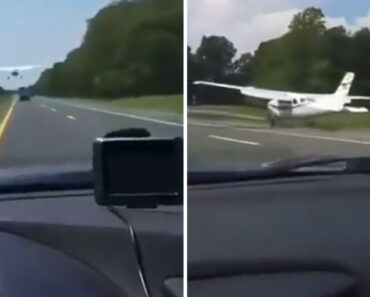 Avioneta Faz Aterragem De Emergência Numa Autoestrada Movimentada Avioneta Faz Aterragem De Emergência Numa Autoestrada Movimentada