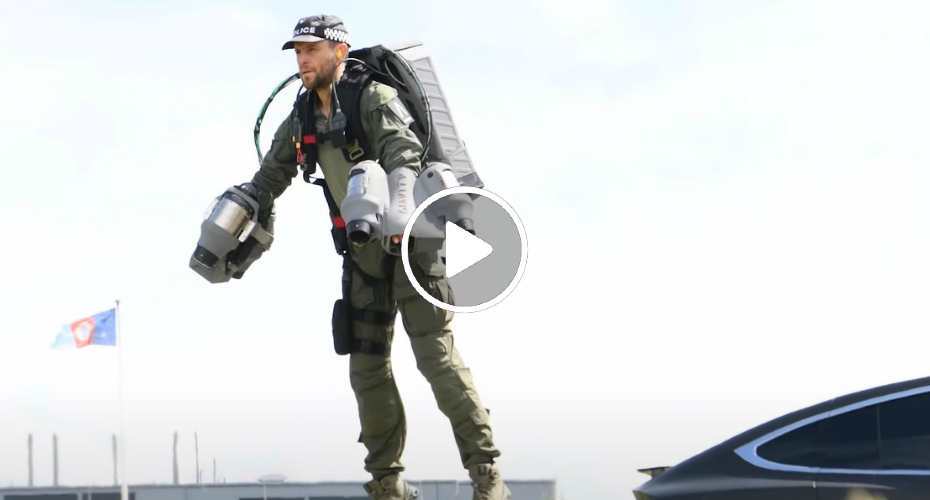 Partisans Jetpack Piloto Mostra Como