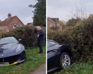 Tem Acidente Com Ferrari F12 e Ouve: “Não Se Pode Estacionar Aí, Amigo”