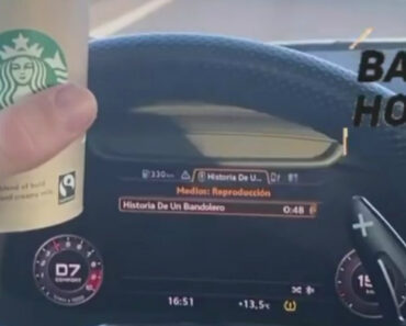 Jogador Filma-se a Conduzir Com Café Numa Mão e Telemóvel Na Outra… a 160 Km/h