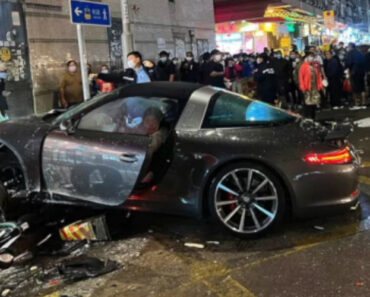 Condutora Perde o Controlo Do Porsche e Provoca Grave Acidente Condutora Perde o Controlo Do Porsche e Provoca Grave Acidente