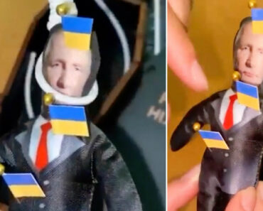 Boneco De Vudu De Putin Faz Sucesso Entre Os Ucranianos. E Há Imagens