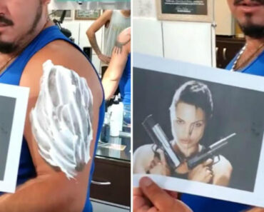 Esta Tatuagem De Lara Croft Ficou Uma Verdadeira… Bosta