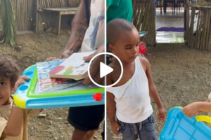 Filho De Rita Pereira Dá Brinquedos a Crianças De São Tomé e Príncipe