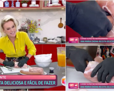 Apresentadora “Perde a Linha” Ao Enfiar Uma Linguiça Num Pedaço De Lombo Com Pouca “Lubrificação”