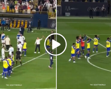 O Gesto De Cristiano Ronaldo Que Está a Dar Que Falar Na Arábia Saudita O Gesto De Cristiano Ronaldo Que Está a Dar Que Falar Na Arábia Saudita