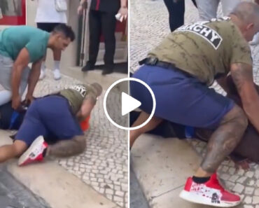 Homem Manietado Por Civil Após Tentar Roubar Perfume e Agredir Funcionária De Loja Em Lisboa