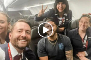 Jovem Transformou Voo Numa Festa Após Ser o Único Passageiro Do Avião