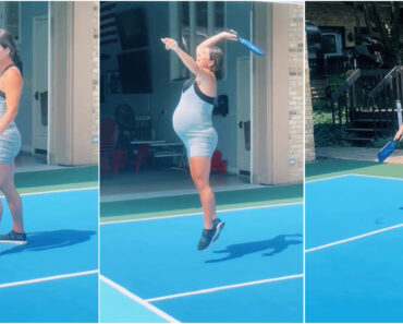 Mulher Grávida Pensava Ter Rompido a Bolsa De Águas a Jogar Pickleball… Só Que Era Outra Coisa! Mulher Grávida Pensava Ter Rompido a Bolsa De Águas a Jogar Pickleball… Só Que Era Outra Coisa!