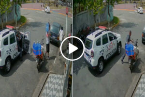 Polícia Tenta Fazer Perseguição Com a Moto Do Meliante Mas “Mal Arrancou, Já Bateu”