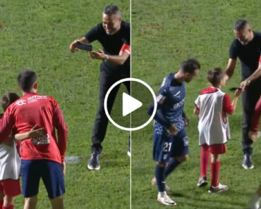 Apanha-bolas Pede Foto a Pizzi e Horta e o Treinador Do SC Braga Vira Fotógrafo Por Uns Instantes
