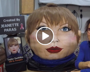 Taylor Swift Transformada Em Abóbora De 181 Quilos… Por Uma Boa Causa