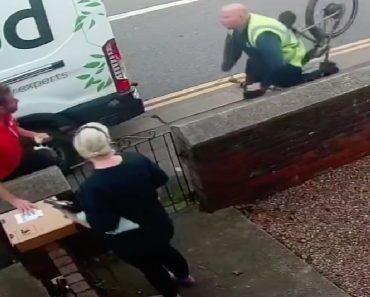 Ciclista Tentou Intimidar Estafeta Da DPD Mas… Recebeu Dose De Karma