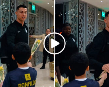 Um Clássico Na Arábia Saudita. Cristiano Ronaldo Recebido Com… Uma Flor