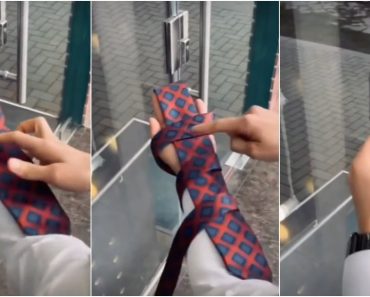 Provavelmente a Forma Mais Rápida De Se Fazer Um Nó De Gravata