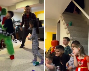 Grinch Invade Festa De Natal e “Aterroriza” Crianças Grinch Invade Festa De Natal e “Aterroriza” Crianças