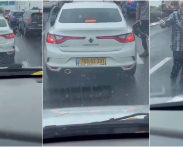 Automobilista Carrega Mangueira De Bomba De Gasolina e Acaba Alertado Por Outros Condutores Automobilista Carrega Mangueira De Bomba De Gasolina e Acaba Alertado Por Outros Condutores