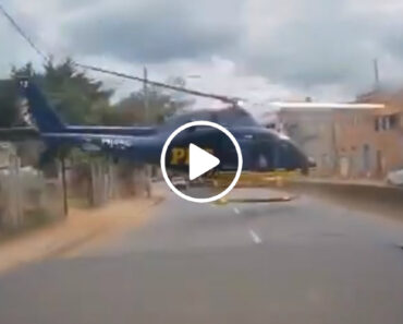 Helicóptero Aterra Em Estrada Após “Perda Súbita De Rotação”