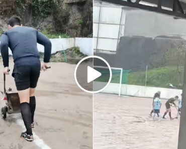 Árbitro Coloca Mãos à Obra e Marca Linhas No Campeonato Popular De Barcelos Árbitro Coloca Mãos à Obra e Marca Linhas No Campeonato Popular De Barcelos