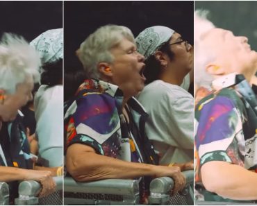 Idosa Não Resistiu a Fazer “Headbanging” Em Concerto De Metal Ao Som De “Sound Of Madness” Idosa Não Resistiu a Fazer “Headbanging” Em Concerto De Metal Ao Som De “Sound Of Madness”