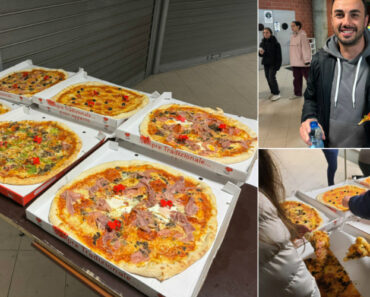 Paços De Ferreira Ofereceu Pizza Aos Adeptos Que Fizeram Mais De 150 Quilómetros Para Apoiar a Equipa