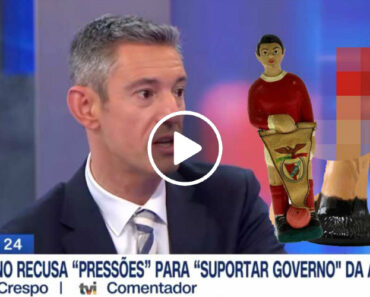 Deputado Do Chega Entrega “Caral… Das Caldas” a Anselmo Crespo Da TVI/CNN